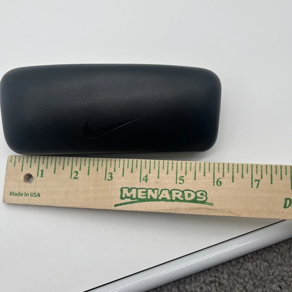 NIKE Black Eyeglasses Sunglasses Hard Case Just Do It Made In Italy Rayban cloth
